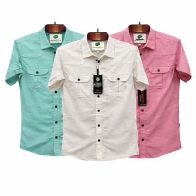 Half Sleeve cotton Shirt 4 pis