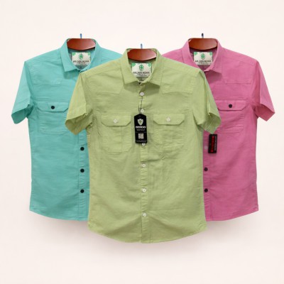 Half Sleeve cotton Shirt 4 pis