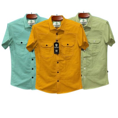 Half Sleeve cotton Shirt 4 pis
