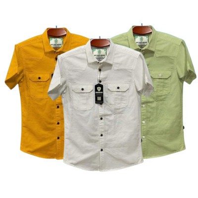 Half Sleeve cotton Shirt 4 pis