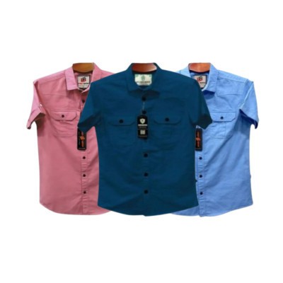 Half Sleeve cotton Shirt 4 pis