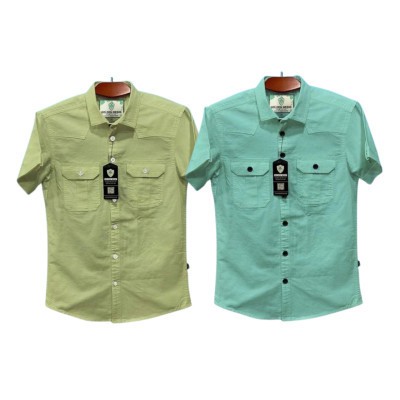 Half Sleeve cotton Shirt 4 pis