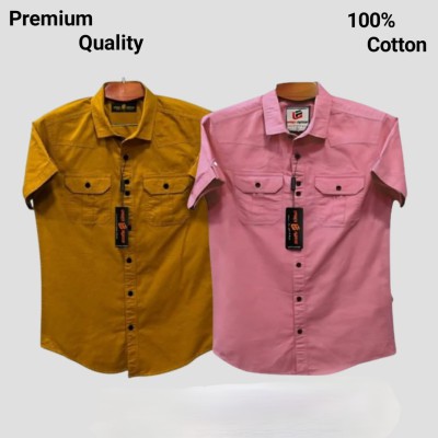 Half Sleeve cotton Shirt 4 pis
