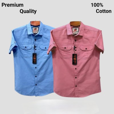 Half Sleeve cotton Shirt 4 pis