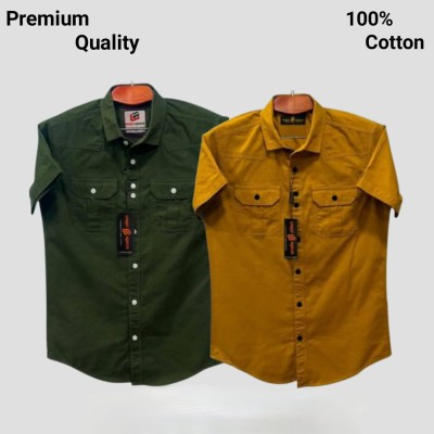 Half Sleeve cotton Shirt 4 pis