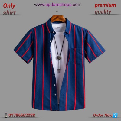 New print half sleeve shirt