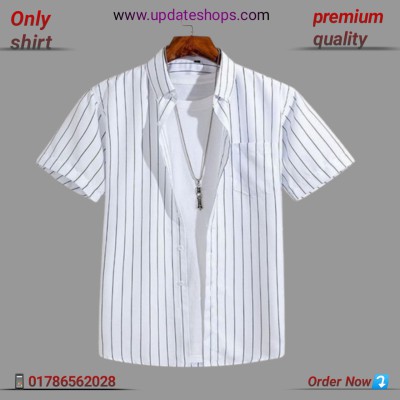 New print half sleeve shirt