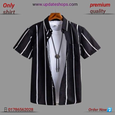 New print half sleeve shirt