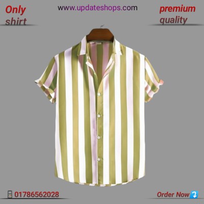 New print half sleeve shirt