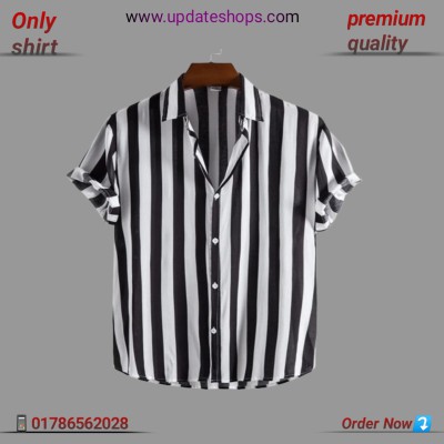 New print half sleeve shirt