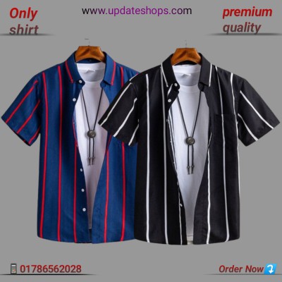 New print half sleeve shirt