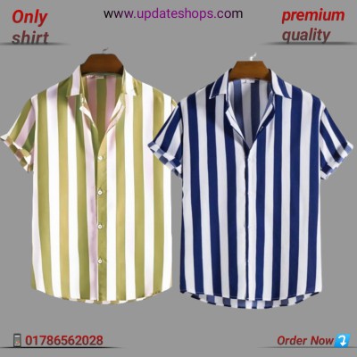 New print half sleeve shirt