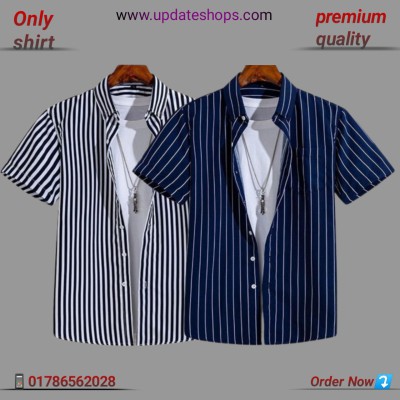 New print half sleeve shirt