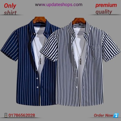 New print half sleeve shirt