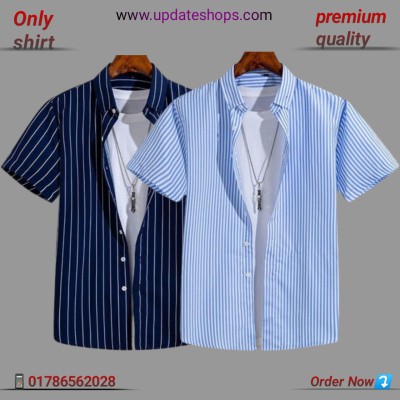 New print half sleeve shirt