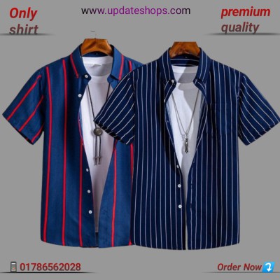 New print half sleeve shirt