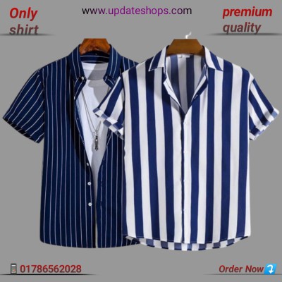 New print half sleeve shirt