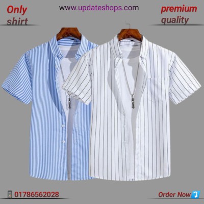 New print half sleeve shirt