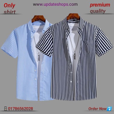 New print half sleeve shirt