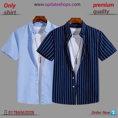 New print half sleeve shirt