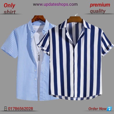 New print half sleeve shirt