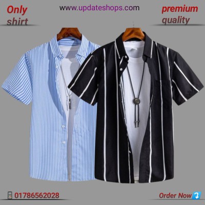 New print half sleeve shirt