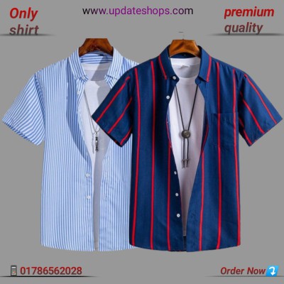 New print half sleeve shirt