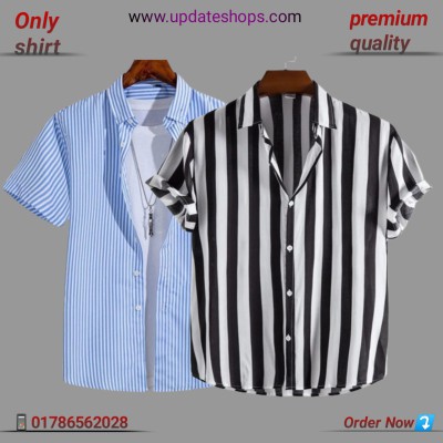 New print half sleeve shirt