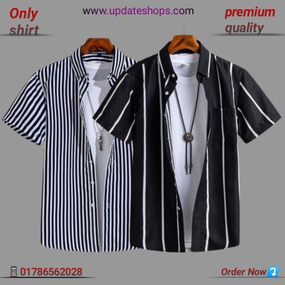 New print half sleeve shirt