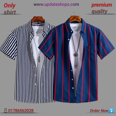 New print half sleeve shirt