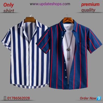 New print half sleeve shirt