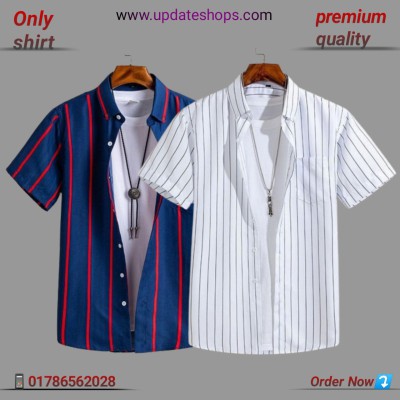 New print half sleeve shirt