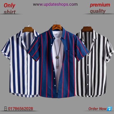 New print half sleeve shirt