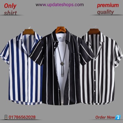 New print half sleeve shirt