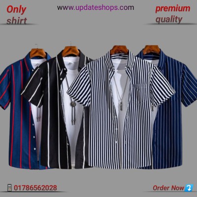 New print half sleeve shirt