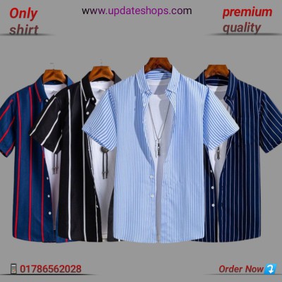 New print half sleeve shirt