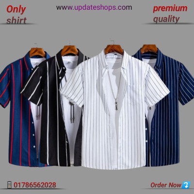 New print half sleeve shirt