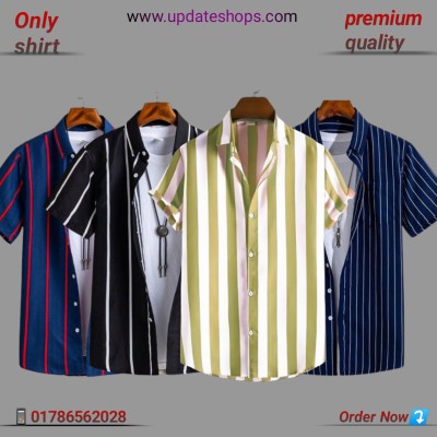 New print half sleeve shirt